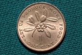 Ямайка 1 цент 1972 года. Серия FAO
