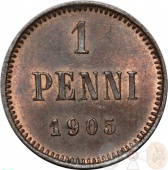   1  1905  UNC