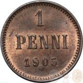   1  1905  UNC